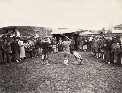 Chine, scène d'exécution