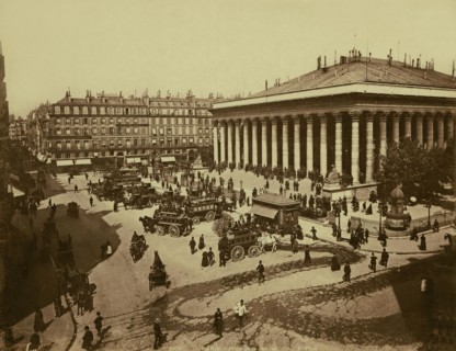 Paris. Place de la Bourse.