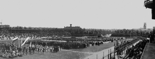 Meeting of the Polish youth in Lens, northern France