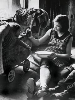 Refugee camp in West Berlin, 1959