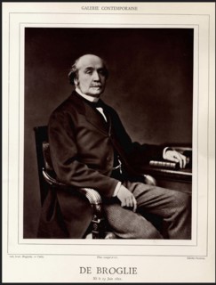 Portrait of Albert de Broglie