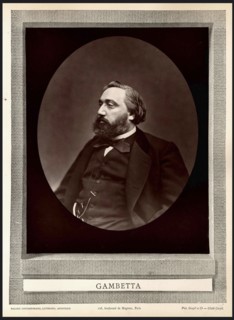 Portrait of Léon Gambetta