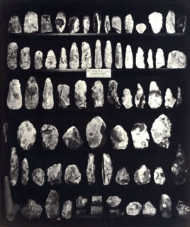 Flint implements, British Museum