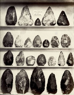 Flint implements, British Museum