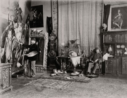 Studio of the painter Hogkiss