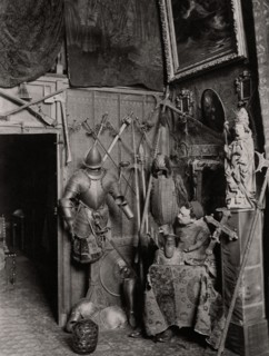 Cesare Auguste Detti dans son atelier