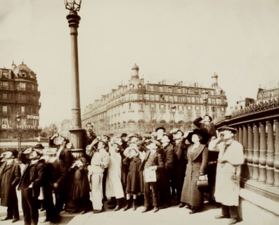 Atget, Eclipse solaire du 19 avril 1912