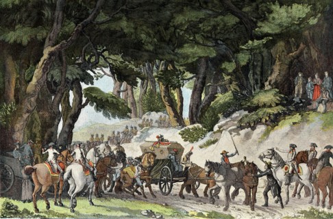 Honneurs rendus au Général Marceau à Altenkirchen, 1796