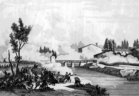 Battle of the Bridge of Arcole, November 17, 1796