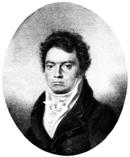 Portrait of Ludwig van Beethoven
