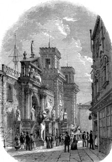 View of the Entrance to the Arsenal in Venice