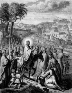 Les Rameaux : entrée de Jésus dans Jérusalem