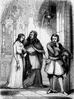 Gravure illustrant le roman Rob Roy, de Walter Scott