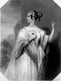 Female comedian as Brutus' wife