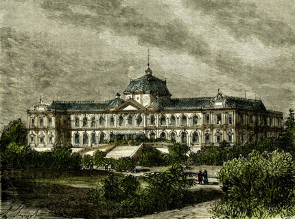 Palace of the government in Saigon