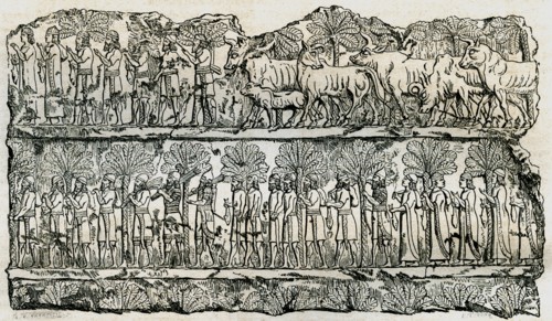 Procession pour Sardanapale
