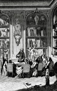 Cabinet of physics of the Abbé Nollet