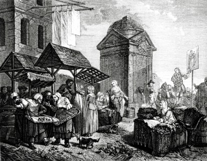 Le marché de la Place Maubert à Paris