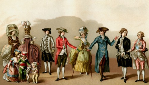 La mode en France au 18e siècle