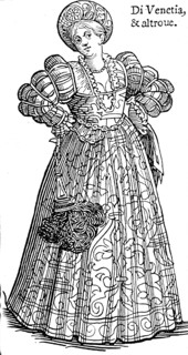Costume de Venitienne au XVIème siècle