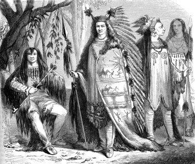 Costumes indiens des Etats Unis