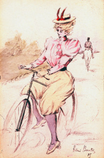 La Femme à bicyclette