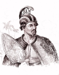 Guerrier de HawaÏ- 1834