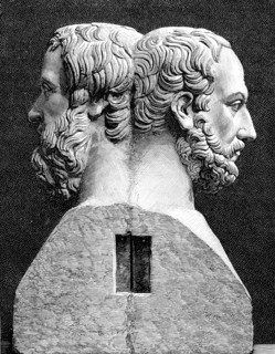 Double buste, Hérodote et Thucydide