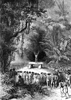 Invocation dans la fôret, Préhistoire