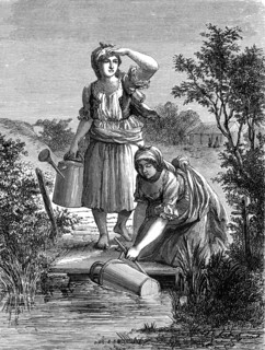 Jardinières de HONGRIE en 1865