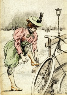 La Parisienne à vélo