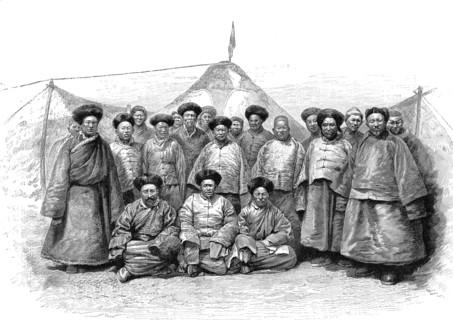 Lamas de Lahssa, TIBET