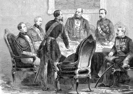 Le Prince de CARIGNAN au Ministère de la Guerre à TURIN
