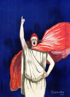 Cappiello, projet d'affiche pour le journal "Le Quotidien", 1923