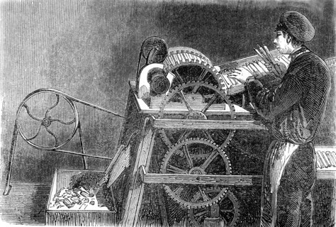Machine à rogner les bougies