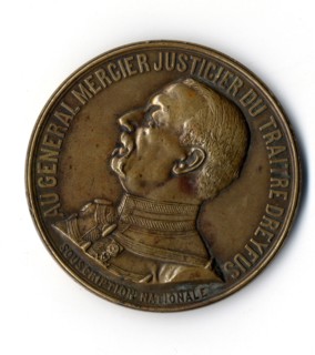 The Dreyfus Affair - Medal of General Mercier