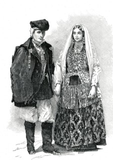 Sardaigne, jeunes époux