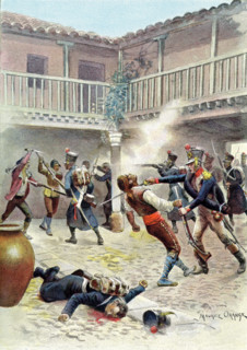 Siège de SARAGOSSE en 1809