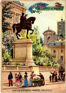 Statue d'Etienne MARCEL à l'Hôtel de Ville