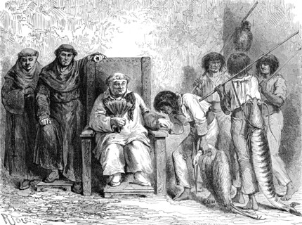 Tribu des Mitayas, Pérou, 1865