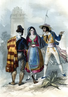 Types d'Espagne en 1862