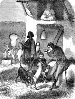 Une auberge en LACONIE (Grèce) en 1827