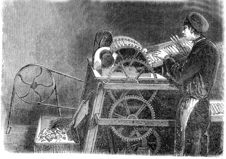 Machine à rogner les bougies