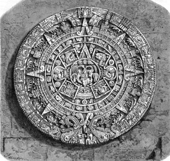 Calendrier de pierre mexicain