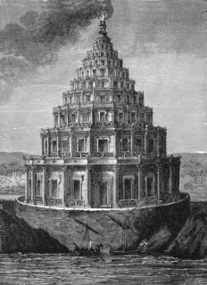 L'ancien phare d'ALEXANDRIE, Egypte