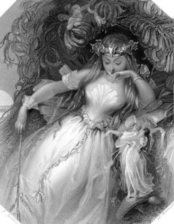 TITANIA heroïne de Shakespeare
