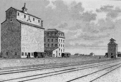 Silos à grain et élévateurs