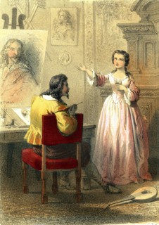 Sophie Chéron et le peintre