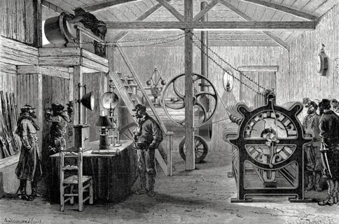 L'éléctricité à PARIS pendant le siège de La Commune