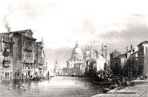 Le Grand Canal à VENISE